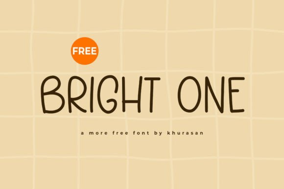 Bright One: The Modern Display Font for Campaigns
