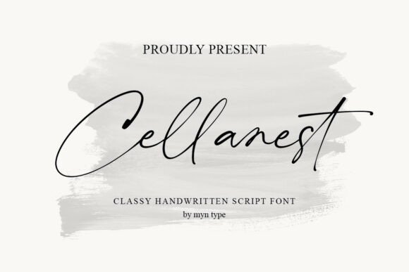 Cellanest Font Review: Elegant Script for Branding