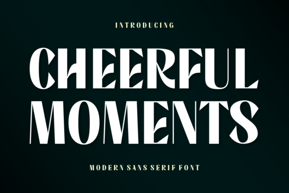 Cheerful Moments Font for Small Business Branding