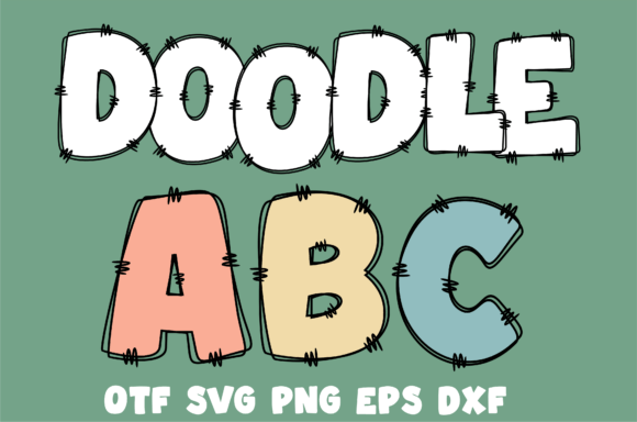 Doodle Abc: The Playful Display Font for Bold Campaigns