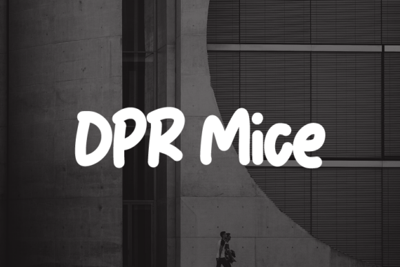 Dpr Mice Font: Bold Branding for Small Business