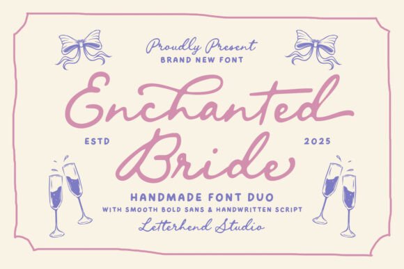 Enchanted Bride Font for Elegant Business Branding