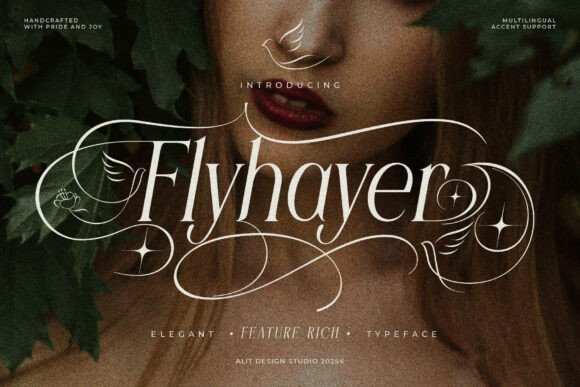 Flyhayer Typeface for Elegant Branding