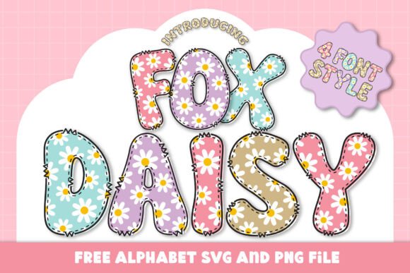 Fox Daisy: A Whimsical Color Font for Editorial Design