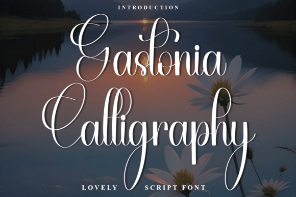 Gastonia Calligraphy: A Warm Script Typeface