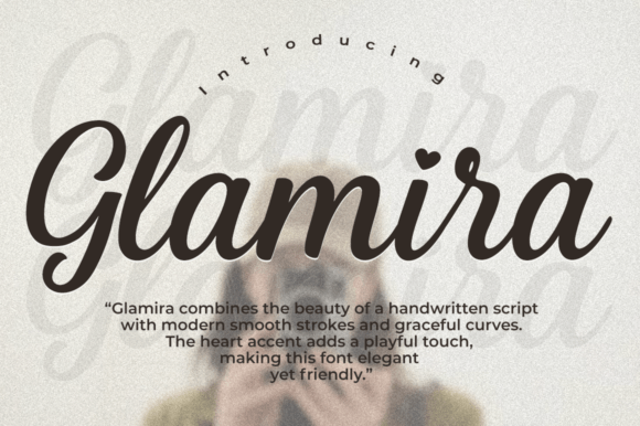 Glamira Script Font for Elegant Business Branding