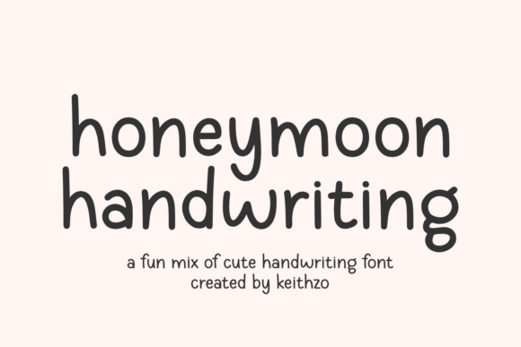 Honeymoon Handwriting: A Playful Script Font for Editors