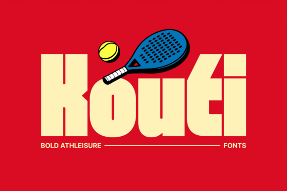 Kouti: A Bold Sans Serif Typeface for Modern Web Design
