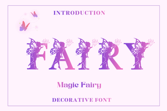 Magic Fairy Font for Editorial Design