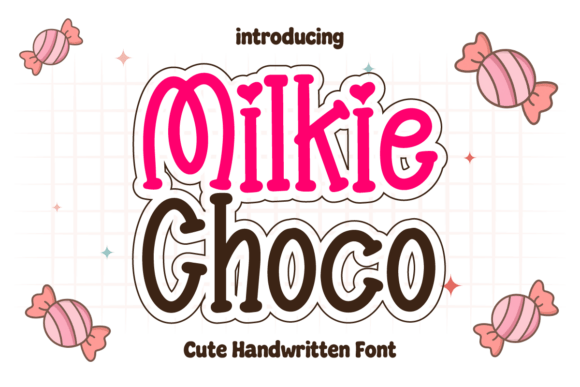 Milkie Choco: A Playful Serif Font for Editorial Design