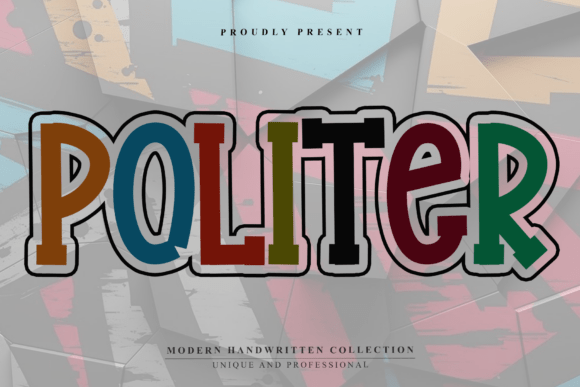 Politer: A Playful Slab Serif Font for Bold Branding