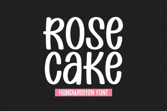 Rose Cake: A Modern Script Font for Editorial Design