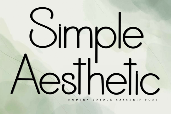Simple Aesthetic Font for Crafters and Sellers
