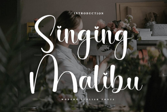 Singing Malibu: A Timeless Handwritten Font for Brands