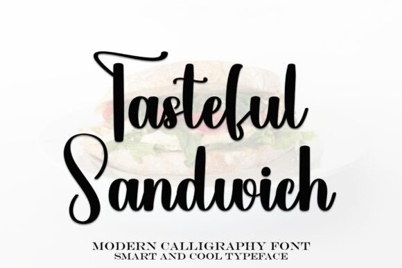 Tasteful Sandwich Font for Romantic Branding