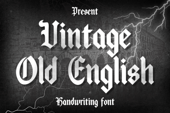 Vintage Old English: A Timeless Blackletter Font Review